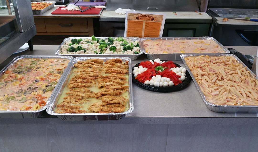 Assorted catering platter from Vicario's Market Gourmet
