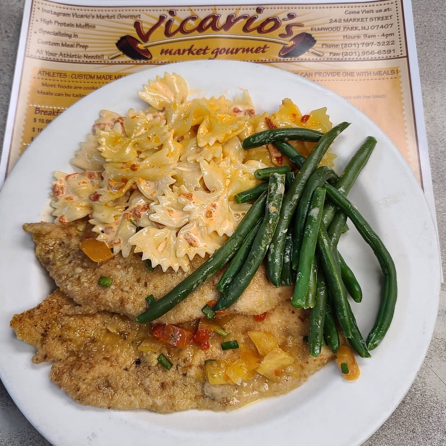 Chicken special of the day