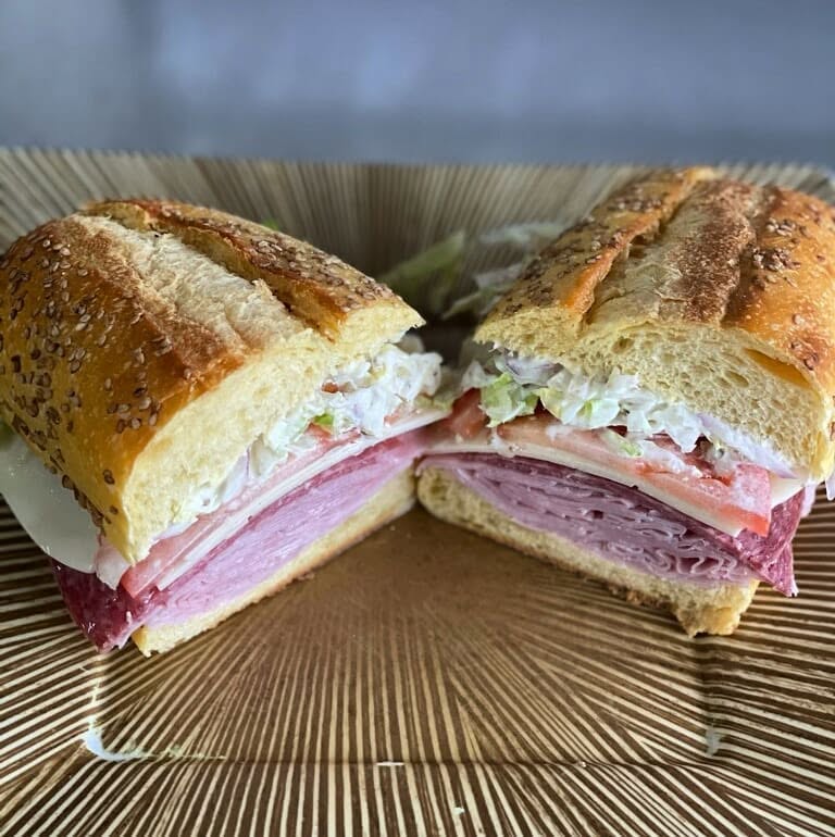 Fresh sandwich at Vicario's Market Gourmet